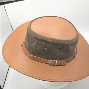 artesanos ospina Leather hat Men’s Made In Columbia